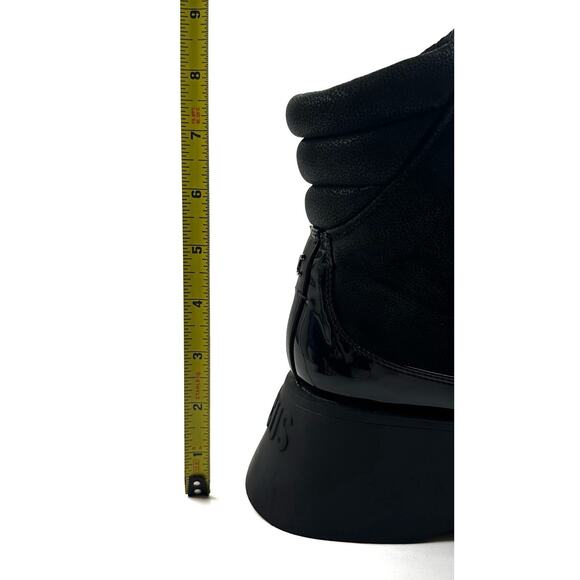 Circus NY by Sam Edelman Gail Black Lace-up Hiker Platform Boots Womens 6M New - Picture 9 of 13